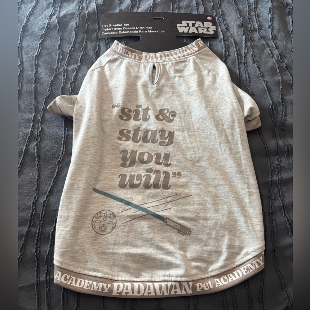 NWT Disney Star Wars dog shirt -XL